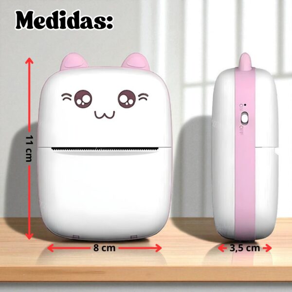 MINI IMPRESORA PORTATIL BOLETERA VERDE - Imagen 2