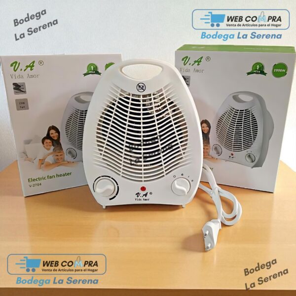 CALEFACTOR CON VENTILADOR
