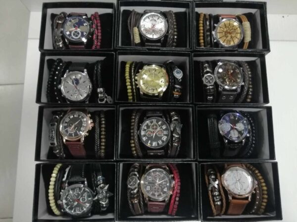RELOJ CON PULSERA DE HOMBRE