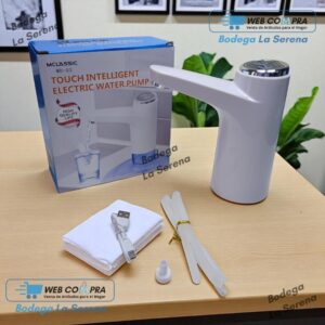 DISPENSADOR DE AGUA AUTOMATICO BLANCO