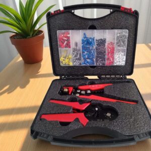 KIT DE TERMINALES+PINZA PELA CABLE