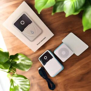 TIMBRE INALÁMBRICO CON CÁMARA + VÍDEO + AUDIO + VISIÓN NOCTURNA