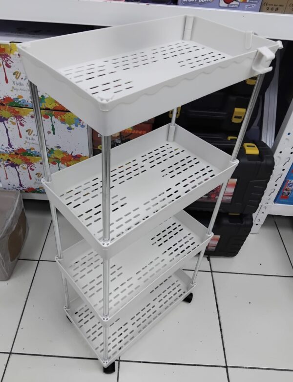 CARRITO ORGANIZADOR RACK 4 NIVELES - Imagen 2