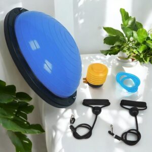 BALON DE YOGA AZUL