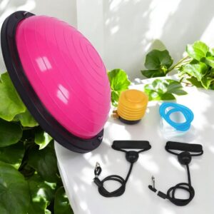 BALON DE YOGA COLOR FUCSIA