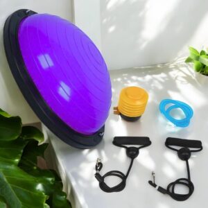 BALON DE YOGA COLOR MORADO