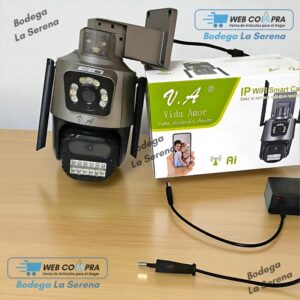 CAMARA DOBLE LENTE PREMIUM NEGRA