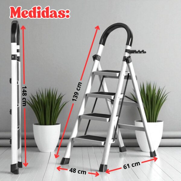 ESCALERA 4 PELDAÑOS - Imagen 3