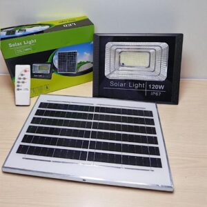FOCO CON PANEL SOLAR DE 120 WATTS