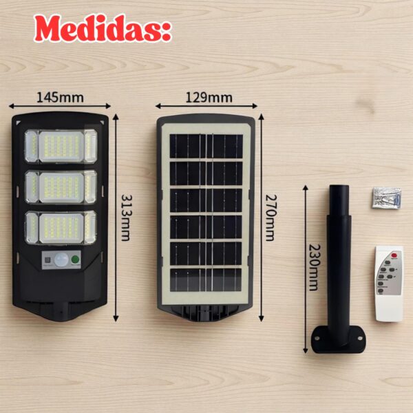 FOCO SOLAR EXTERIOR DE 600 W - Imagen 3