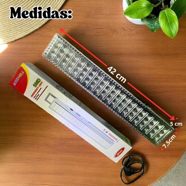 LAMPARA 60 LED DE EMERGENCIA - Imagen 2