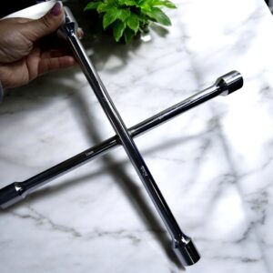 LLAVE DE CRUZ PARA LLANTAS DE VEHÍCULO