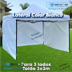 LONA LATERAL 3X3 BLANCO