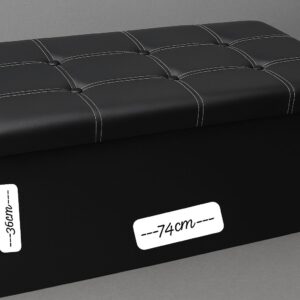 BAUL ECO CUERO MARRON - Imagen 2