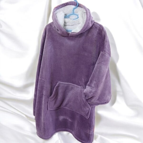 POLERON DE INVIERNO DE ADULTO COLOR MORADO