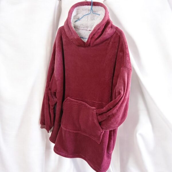 POLERON DE INVIERNO PARA ADULTO COLOR VINO