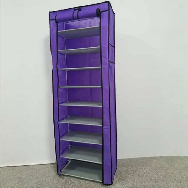 ZAPATERA ARMABLE COLOR PURPURA