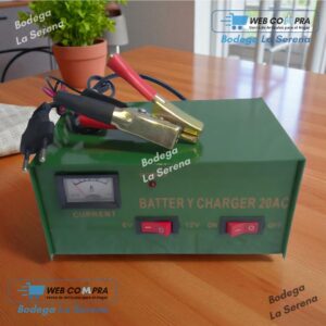CARGADOR DE BATERIA 6 A 12 V