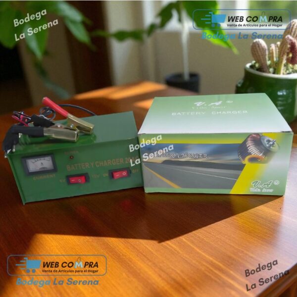 CARGADOR DE BATERIA 6 A 12 V - Imagen 2