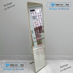 ESPEJO CUADRADO COLOR BEIGE
