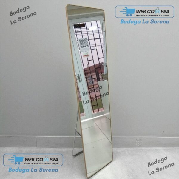 ESPEJO CUADRADO COLOR BEIGE