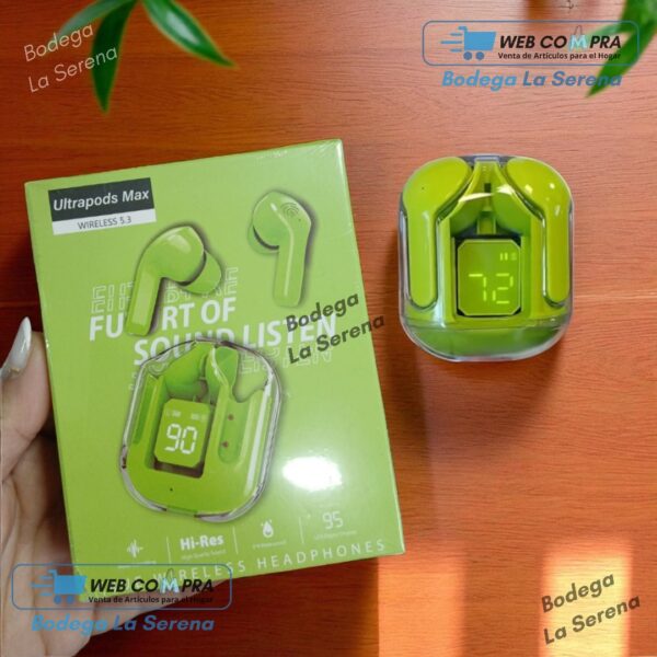 AUDIFONOS ULTRAPODS MAX VERDE