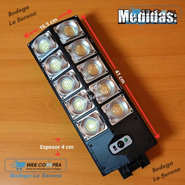 FOCO SOLAR 1000 WATTS DE PLASTICO - Imagen 2