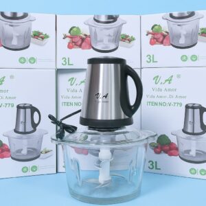 PICA TODO ELECTRICO DE VIDRIO 3 LITROS