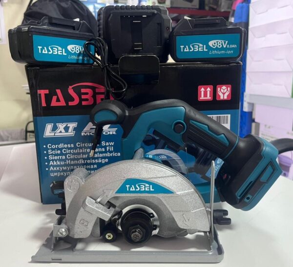 SIERRA CIRCULAR TASBEL INALAMBRICA 2 BATERIAS 98V