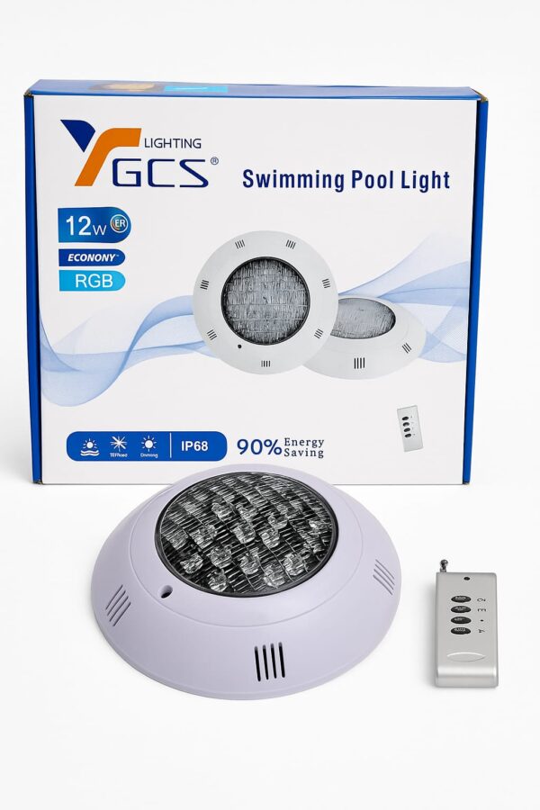 FOCO DE PISCINA 12 WATTS RGB