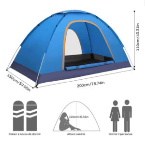 CARPA CAMPING 2 PERSONAS