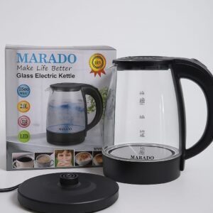 HERVIDOR DE VIDRIO NEGRO