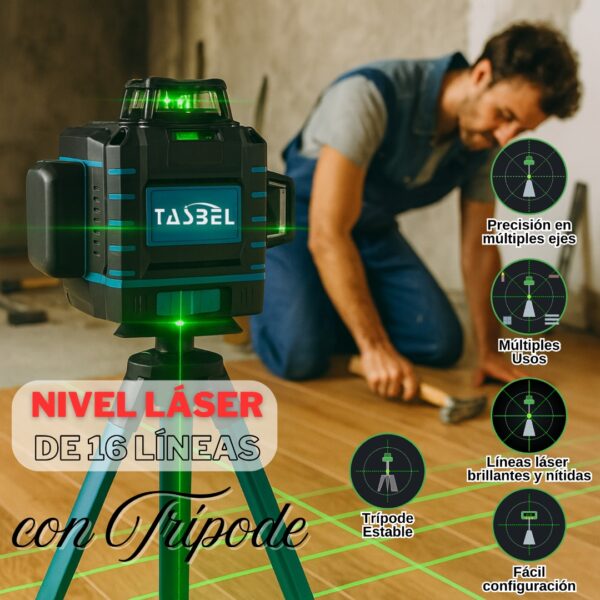 TRIPOIDE NIVEL LASER TASBEL