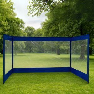 LONA LATERAL 3X3 TRANSPARENTE  AZUL