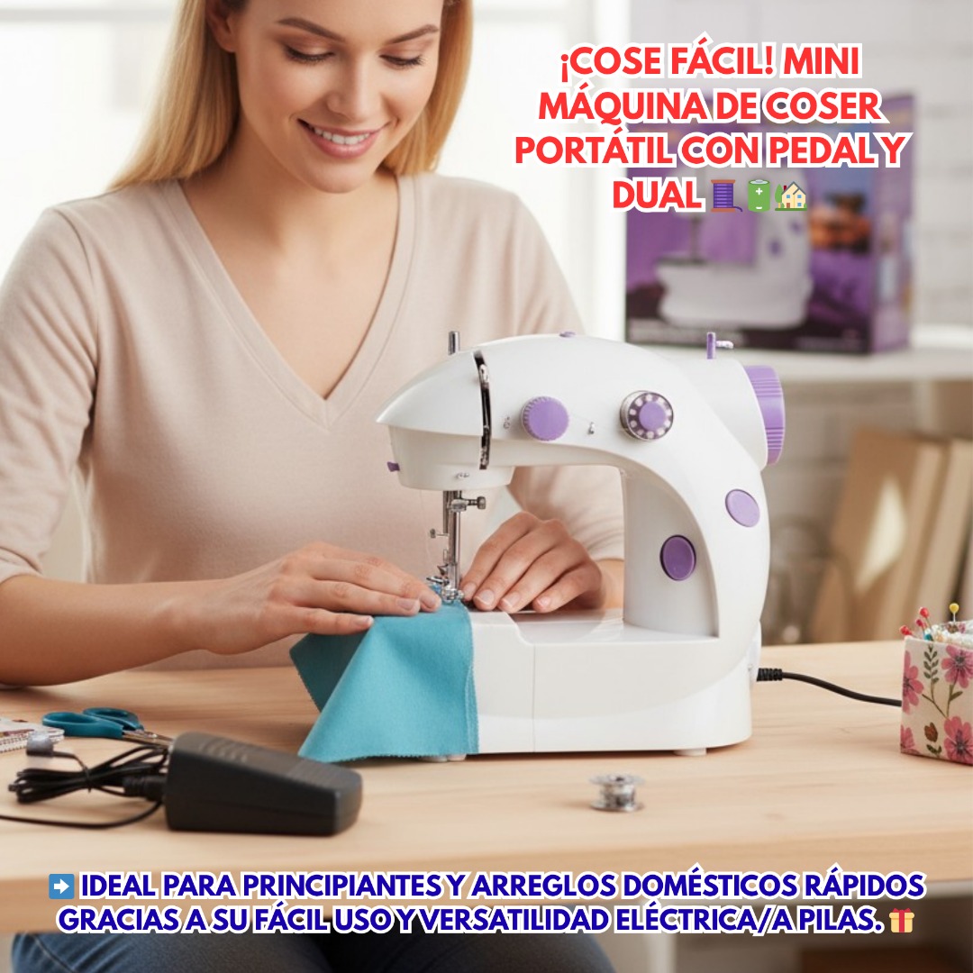MINI MAQUINA DE COSER - Imagen 2