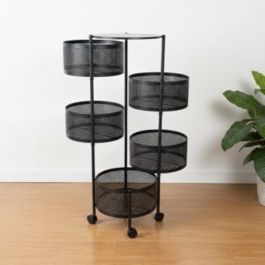 ORGANIZADOR MULTIUSO DE VERDURAS METAL REDONDO