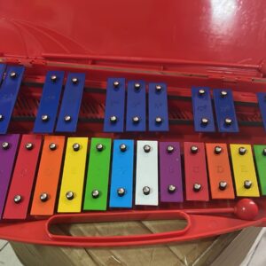 XILOFONO PARA NIÑOS 25 TONOS ROJO