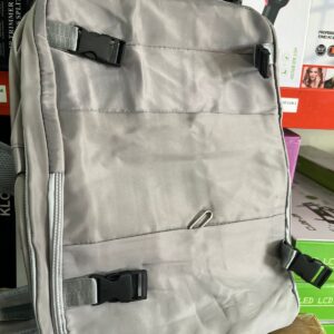 MOCHILA VIAJERA 7 COMPARTIMENTOS GRIS