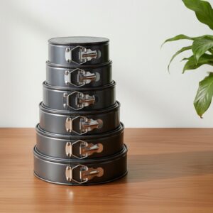 MOLDES DE TORTAS DESMONTABLES 6 PIEZAS