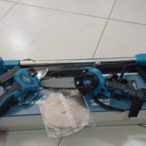 KIT DE CESPED MINI SIERRA + TIJERA INALAMBRICO