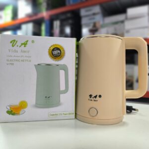 HERVIDOR DE PLASTICO COLOR BEIGE