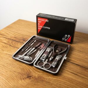 SET DE MANICURE Y PEDICURE 12 PIEZAS