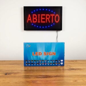 LETRERO LED FIJO