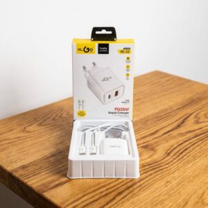 CARGADOR TIPO C Y USB 35W
