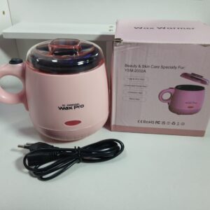 OLLA DE  CERA  WAX PRO 200 «Color Rosado»