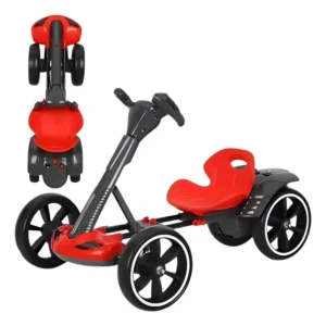 CARRO GO KART ELECTRICO ROJO