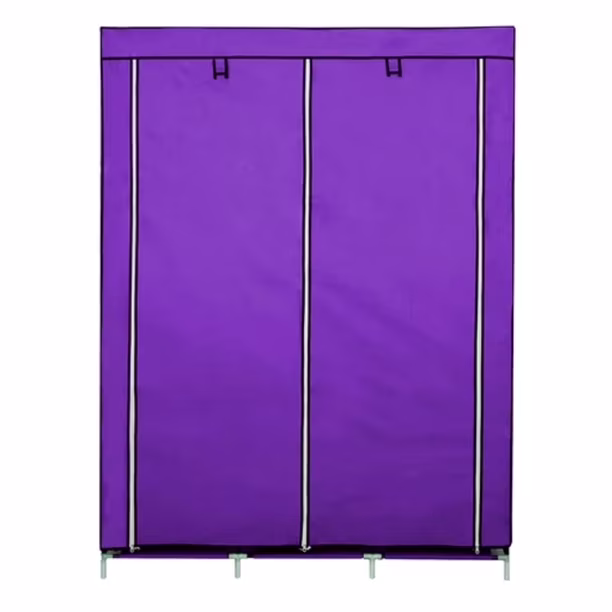 CLOSET ARMABLE 3 CUERPO MORADO - Imagen 2