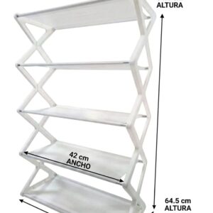 ZAPATERA ORGANIZADOR 4 NIVELES BLANCO