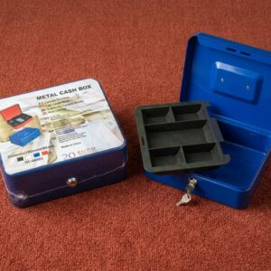 MINI CAJA REGISTRADORA AZUL