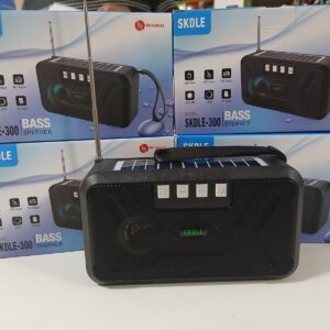 PARLANTE SOLAR PEQUEÑO CON ANTENA